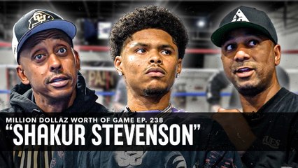 A MILLION BOXERS ARE DUCKING SHAKUR STEVENSON