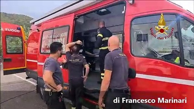Terremoto in Mugello, i vigili del fuoco controllano gli edifici con i droni