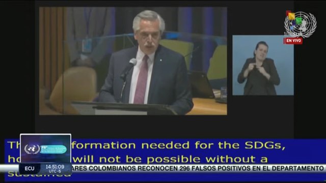 Pdte. Alberto Fernández: Queremos lograr que en Argentina y en el mundo se generen empleos dignos