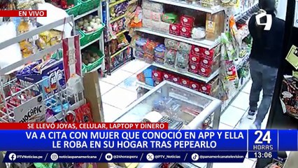 Mujer roba pertenencias de joven que conoció en app tras "pepearlo" en su vivienda