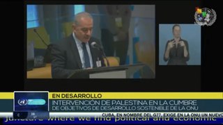 Primer Ministro de Palestina, Mohamed Shtayé interviene en el 78 período de sesión de la ONU