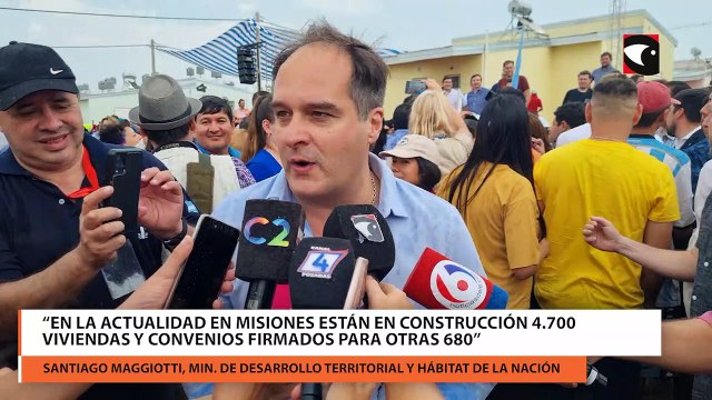 “En la actualidad en Misiones están en construcción 4.700 viviendas y convenios firmados para otras 680”