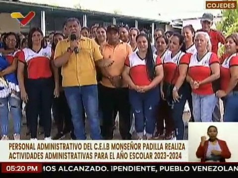 Inicia jornada de formación para los docentes del estado Cojedes