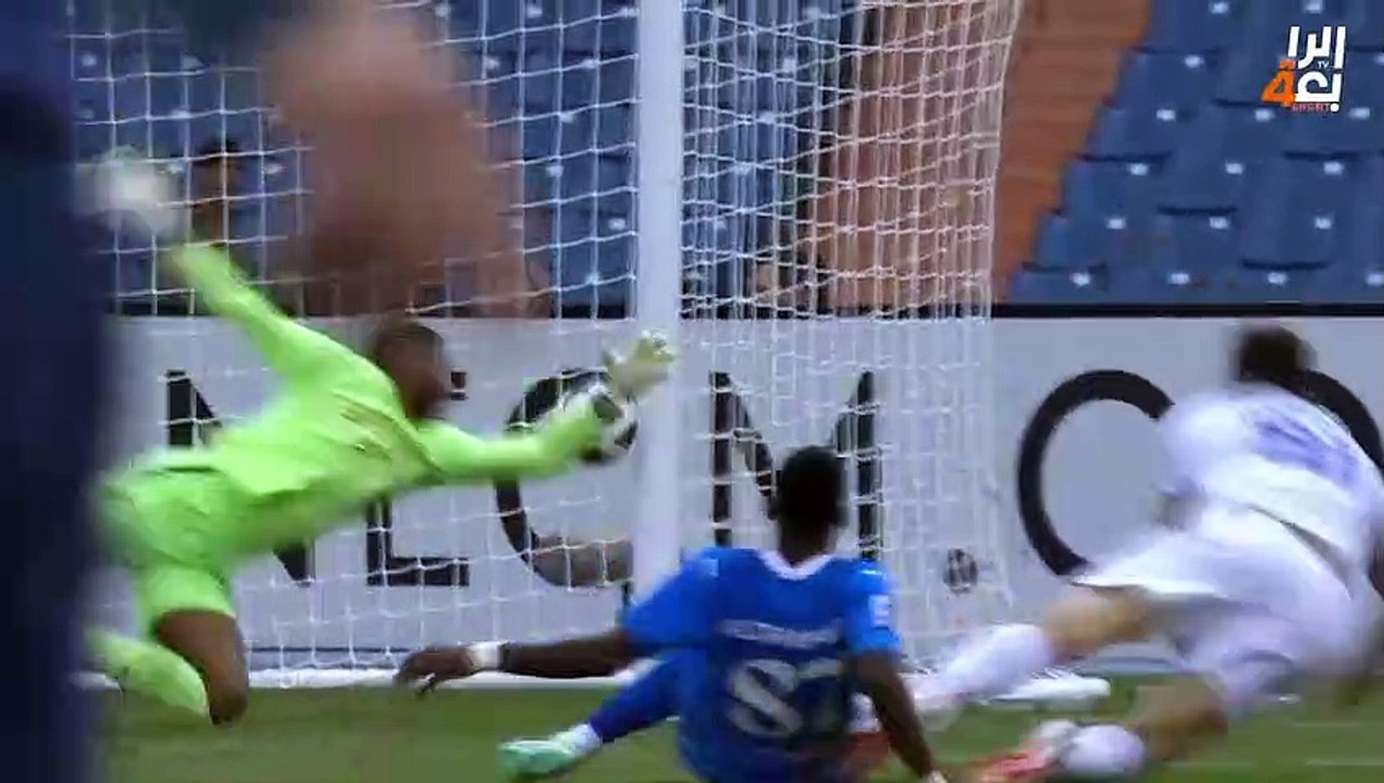 شاهد _ اهداف مباراة الهلال السعودي 1-1 نافباخور...