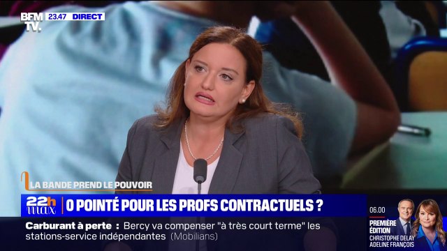 LA BANDE PREND LE POUVOIR - Zéro pointé pour les professeurs contractuels?