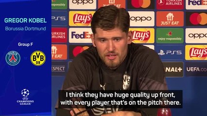 Dortmund goalkeeper Kobel ready for the dangers of Mbappe