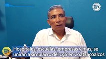 Hospitales, escuelas, empresas y más; se unirán a simulacro del 19S en Coatzacoalcos