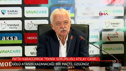 Atılay Canel: Penaltı kaçtı, ilahi adalet!