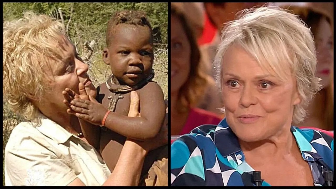 Muriel Robin en larmes : L'histoire de son voyage en Namibie et l'adoption qui a changer sa vie !