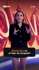 Viralizan imágenes de un supuesto meteorito en Coripata.