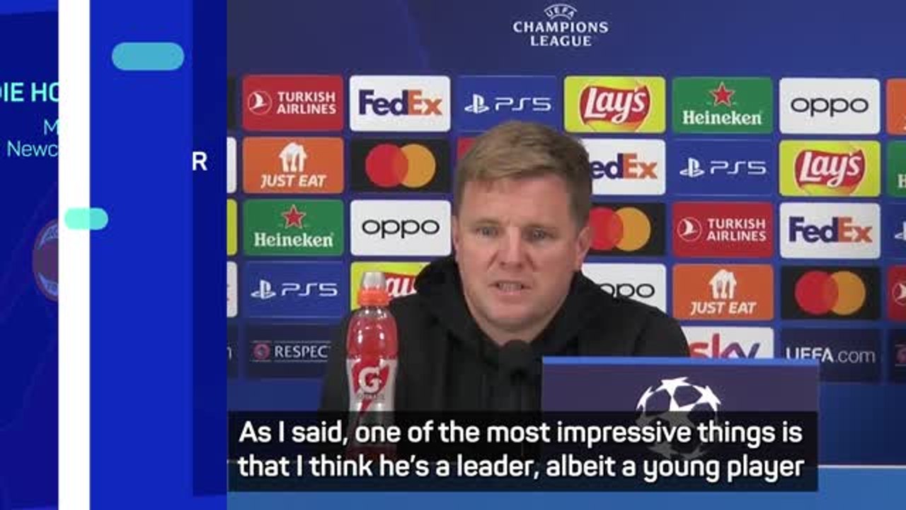 Howe excited for 'hugely impressive' Tonali to return to San Siro