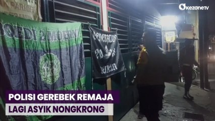 Asyik Nongkrong Diduga Pesta Miras, Remaja Digerebek Polisi di Cibubur