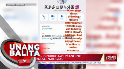 7 Chinese na ibinubugaw umano ng kapwa-Chinese, nailigtas | UB