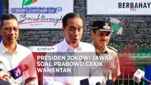 Presiden Jokowi Jawab Isu Terkini, Soal Prabowo Cekik dan Tampar Wamentan hingga Jabatan Panglima