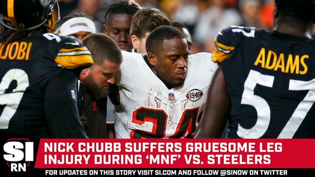 Nick Chubb Suffers Gruesome Leg Injury During ‘MNF’ vs. Steelers