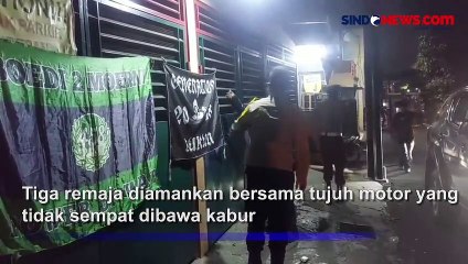 Polisi Gerebek Tempat Nongkrong Remaja di Cibubur, 3 Orang Diamankan