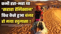 Sahara Desert History: World का सबसे बड़ा रेगिस्तान, जहां कभी थी हरियाली फिर अचानक | वनइंडिया प्लस