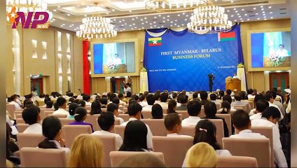 မြန်မာ-ဘယ်လာရုစ် နှစ်နိုင်ငံဆွေးနွေးပွဲပြုလုပ်ခဲ့ပြီး ကာကွယ်ရေး နှင့် စီးပွားရေးကဏ္ဍများ၌ ပူးပေါင်းဆောင်ရွက်မှုတိုးချဲ့ရန် ဆွေးနွေး