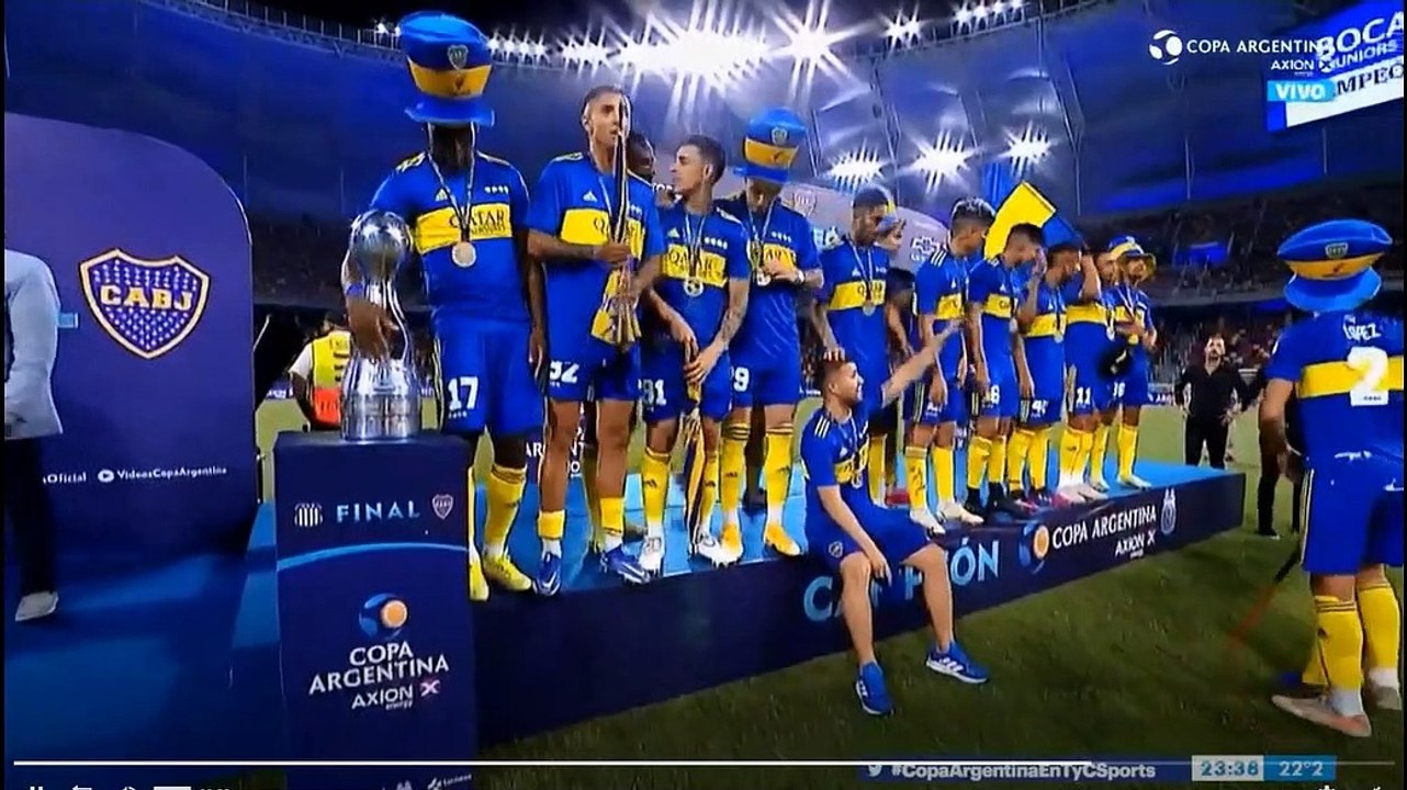 Boca Es Campeon de la 4ta Copa Argentina