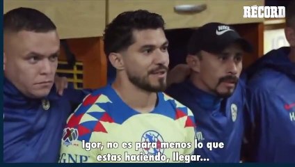 HENRY Martín LE DA bienvenida a IGOR Lichnovsky