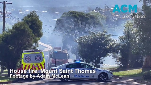 Mount Saint Thomas house fire | September 19, 2023 | Illawarra Mercury