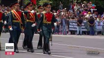 López Obrador responde a críticas por participación de soldados rusos en Desfile Cívico Militar