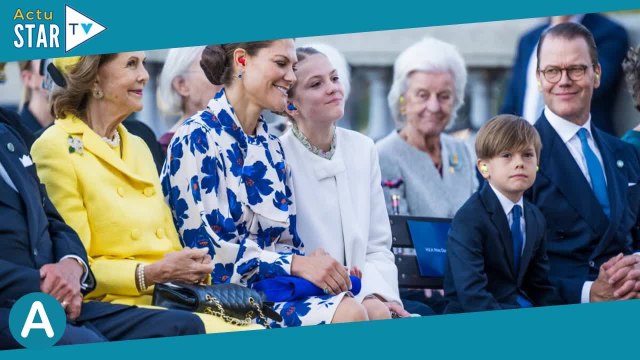 PHOTOS Jubilé en Suède Looks fleuri et pastel pour les princesses, le petit Oscar aperçu trinque !