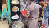 Mountain of Zaiqa Chawal - Peshawari Beef Pulao - Street Food Zaiqa Beef Pulao - Street Food Afghani