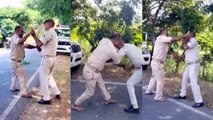 Bihar Police Viral Video: बीच सड़क पुलिसकर्मियों में गुत्थम-गुत्था, स्थानीय लोगों ने कराया बीच बचाव