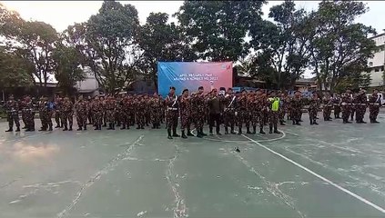 Apel Banser Dalam Persiapan Munas PB NU