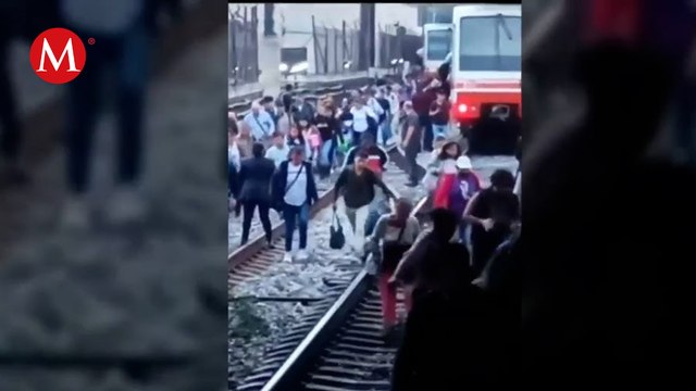 Usuarios del STC Metro en apuros por suspensión en línea A y problemas en Línea 7