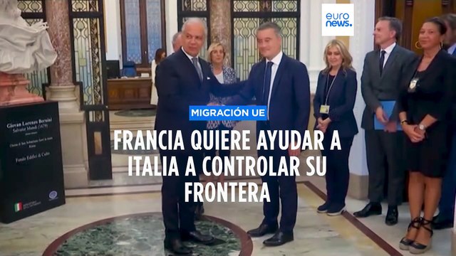 El ministro del Interior de Francia asegura que ayudará a Italia a controlar su frontera