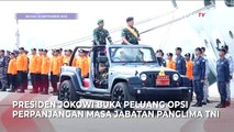 Jawaban Jokowi Ditanya Soal Perpanjangan Usia Pensiun Panglima TNI