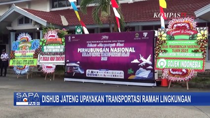 Upaya Dishub Jateng Wujudkan Transportasi Ramah Lingkungan