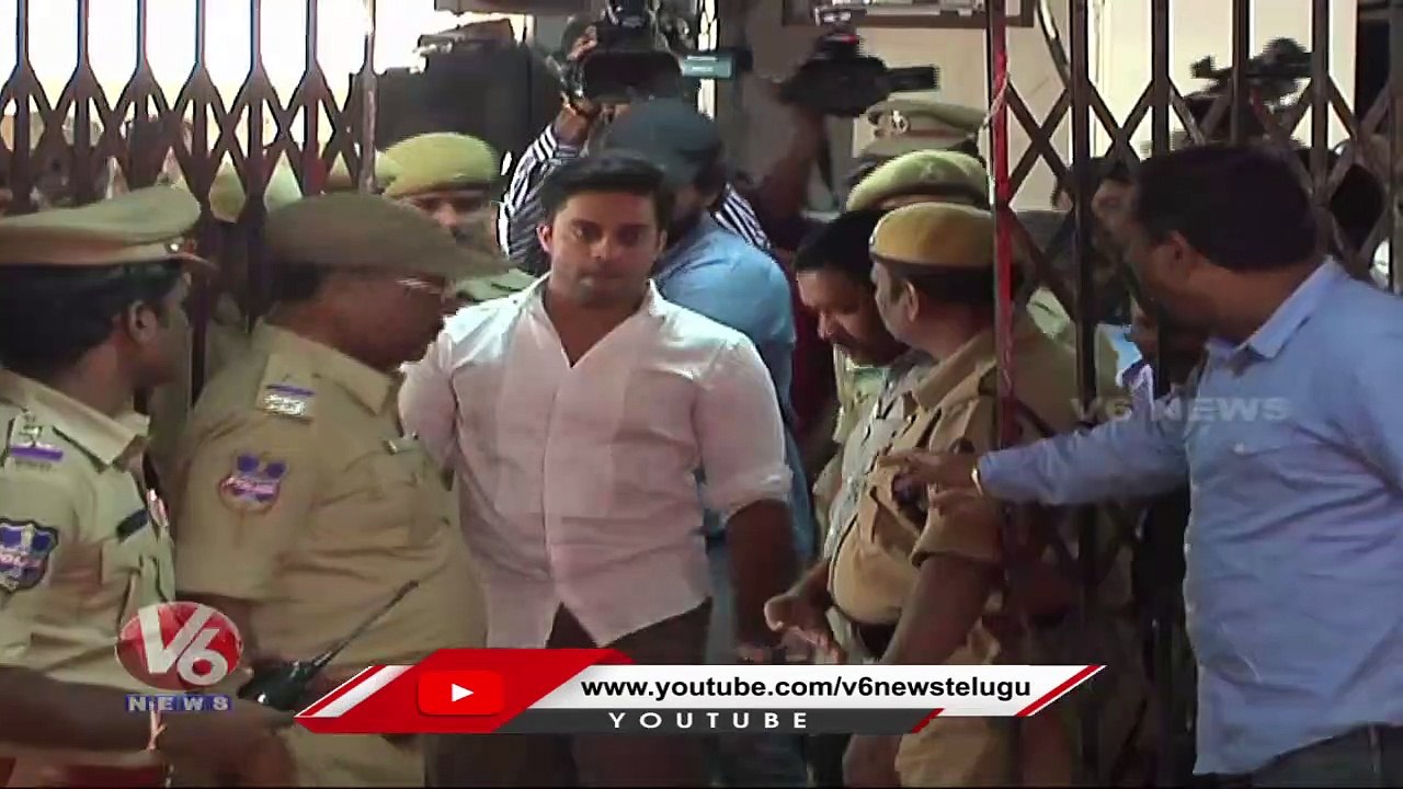 Actor Navdeep Petition Hearing In High Court Over Drug Case _  V6 News (3)