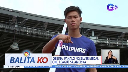 Pole vaulter EJ Obiena, panalo ng silver medal sa Eugene Diamond League sa Amerika | BK