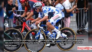 Remco Evenepoel I'm satisfied with this Vuelta a España