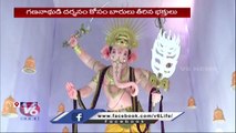 45 Feet's Ganesh Idol Attracts Public At Kaithwadi _ Maharastra _ V6 News (3)