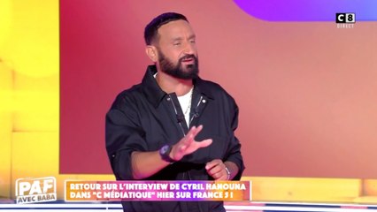 "Ça ne vous pas plaisir de recevoir une légende ?" : Cyril Hanouna règle ses comptes avec l'émission C Médiatique, dont il était l'invité