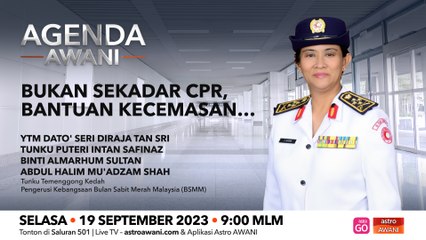 Agenda AWANI: Bukan sekadar CPR, bantuan kecemasan