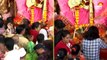 Ganesh Chaturthi 2023- Mumbai में सज गया Lalbaugcha Raja का दरबार, देखिए भव्य आरती - Hindi News