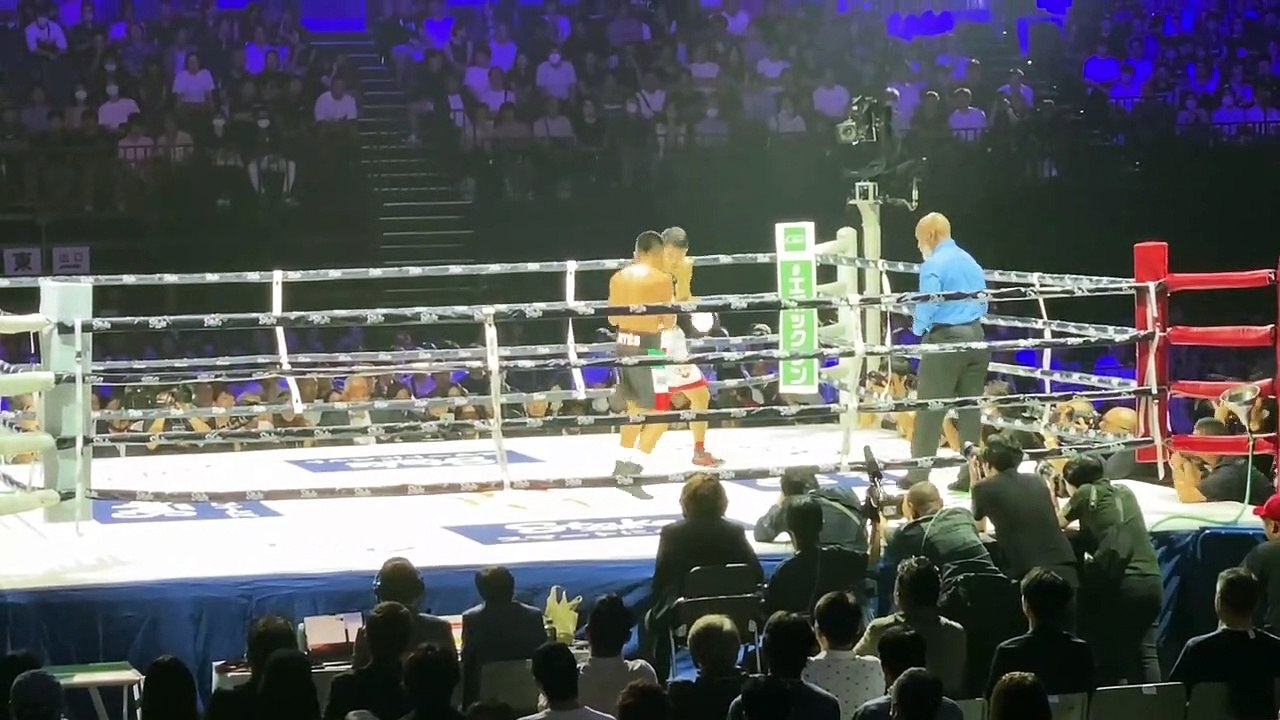 中谷潤人 vs  アルヒ･コルテス【現地映像 全ラウンド】 WBO 世界スーパーフライ級タイト...