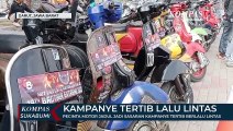 Pecinta Motor Jadul Jadi Sasaran Kampanye Tertib Berlalu Lintas