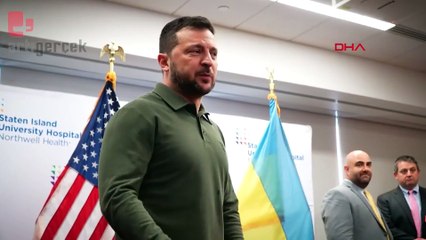 Zelenski, BM Genel Kurulu için ABD'de