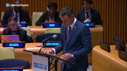 Sánchez presume ante la ONU de seguir la Agenda 2030 y España donará 140 millones de euros