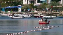 Bursa sahillerinde denizanası istilası