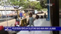 Polairud Buka Sekolah Calistung untuk Anak Jalanan di Pelabuhan Kamal Bangkalan