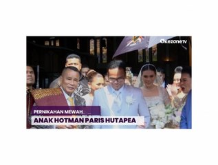 Intip Pesta Pernikahan Mewah Anak Hotman Paris Hutapea