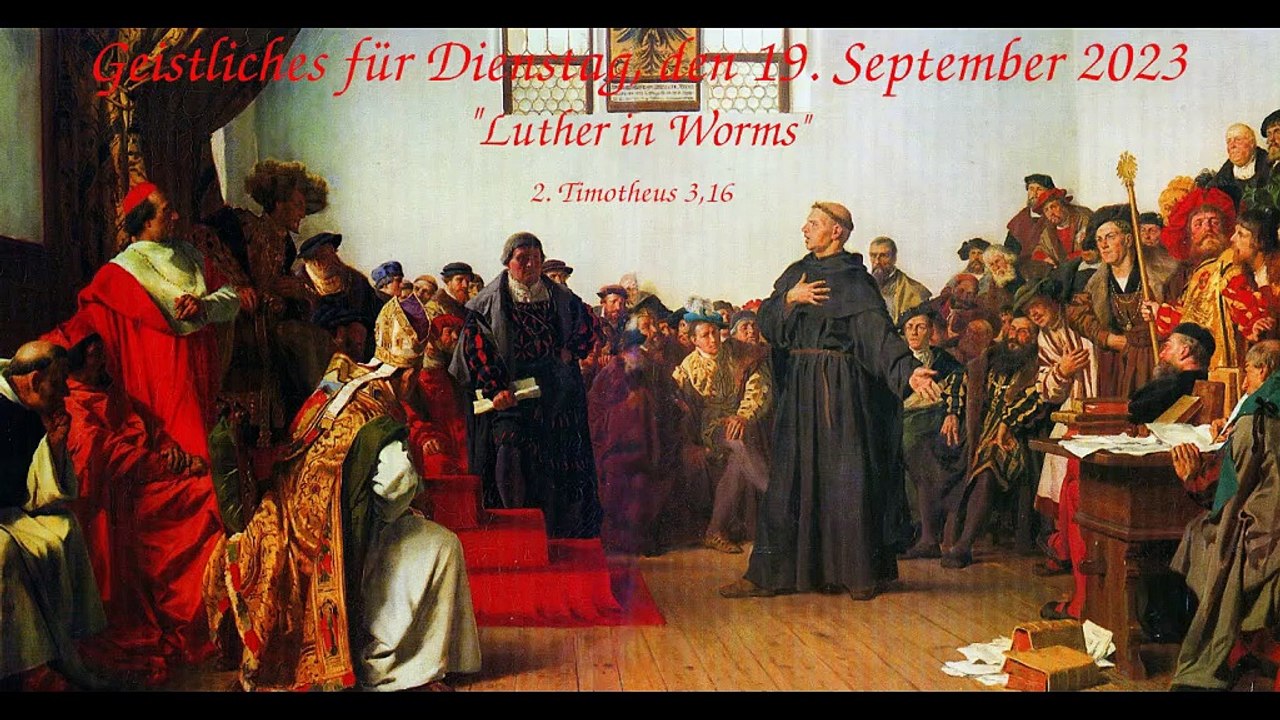 Geistliches für Dienstag, den 19. September 2023