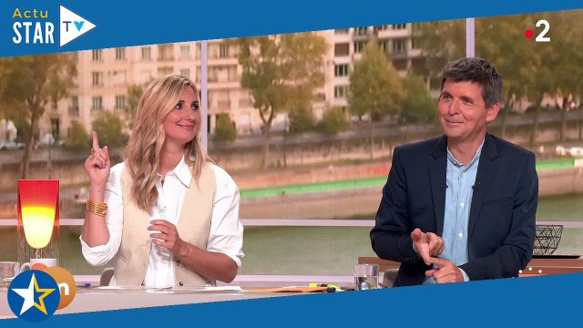 Thomas Sotto ce cadeau insolite qu’il a offert à Marie Portolano pour ses débuts dans Télématin